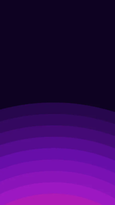 Sfondo minimale «Archi», palette neon, modo scuro