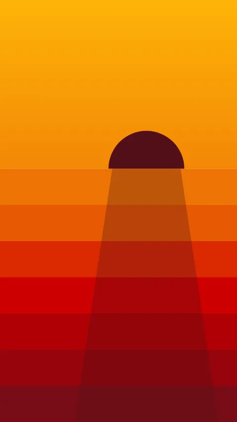 Sfondo minimale «Bagliore», palette vulcano, modo chiaro