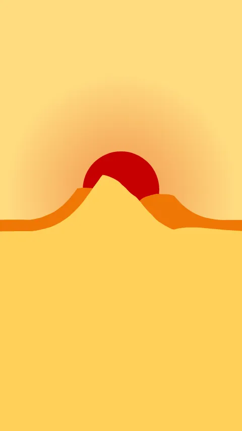 Sfondo minimale «Crinale», palette vulcano, modo chiaro