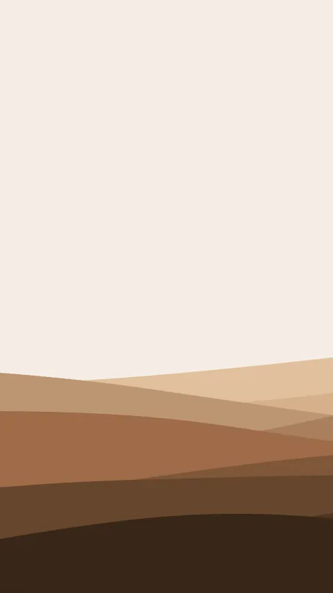Sfondo minimale «Dune», palette ambra, modo chiaro