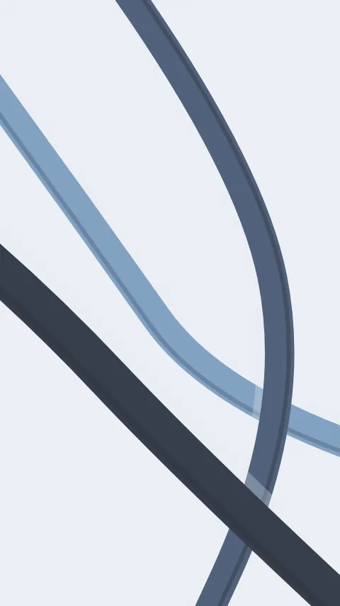Sfondo minimale «Nastri», palette nordic, modo chiaro