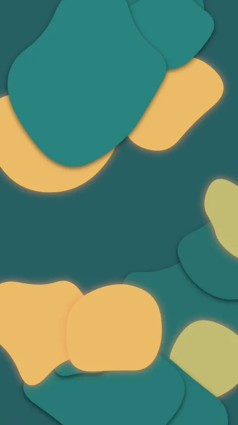 Sfondo minimale «Ritaglio», palette retro, modo scuro